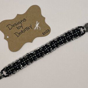 Miyuki & Swarovski Seed Bead Bracelet